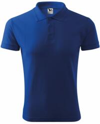 MALFINI Férfi galléros póló Pique Polo - Királykék | XXXXL (2030519)
