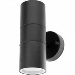 Lumileds Kerti fali lámpa Magasság felülről lefelé LED GU10 IP44 ZINNIA Fekete Lumiled (LUMOGR0362)