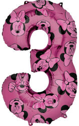 Anagram 3. szám, fólia lufi, Minnie Mosue Forever, 66 cm