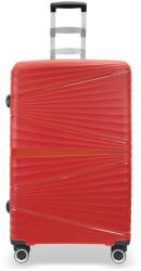  Bőrönd - 008 - L-Es Nagy Méret - Polypropylene - 77 X 53 X 30 - Piros (PP08-RED-L)