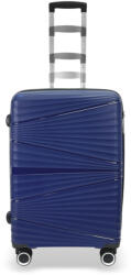  Bőrönd - 008 - M-Es Közepes Méret - Polypropylene - 67 X 47 X 27 - Sötét Kék (PP08-KEK-M)