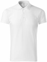 MALFINI Pique tricou polo bărbați Joy - Albă | L (P210015)