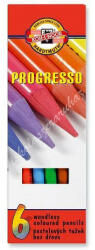 KOH-I-NOOR Progresso színes ceruza 6 darabos készlet