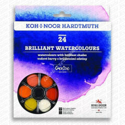 KOH-I-NOOR vízfesték akvarell Brilliant Anilinky 24 darabos