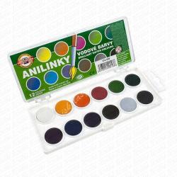KOH-I-NOOR vízfesték 12 darabos Anilinky akvarell