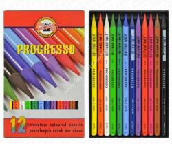 KOH-I-NOOR Progresso színes ceruza 12 darabos készlet