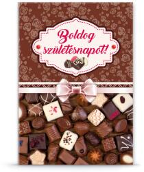 Ars Una stancolt borítékos képeslap D - csokis születésnapi (4185) (05584185)