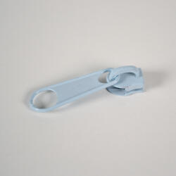 Takoy TKY cipzár kocsi / fém futó cipzárhoz húzóval #3 mm világoskék