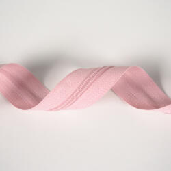 Takoy Folyóméteres spirál cipzár TKY #3 mm-es fáradt rózsaszín, futó nélkül