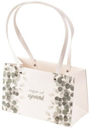 Valex Decor 10db. "nagyon sok szeretettel" feliratos virág táska 22(h) x 10.5(sz) x 13.5(m) cm (FBL-11)