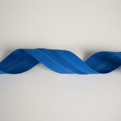 Takoy Folyóméteres spirál cipzár TKY #3 mm-es kék, futó nélkül