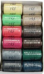 Takoy Poliészter cérna NTF 12x1000m mix VI