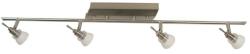 Landlite SLB46-217-4, modern fali lámpa 4xMax 35W 12V matt nikkel