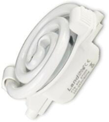 Landlite Energiatakarékos, R7s, 78mm, 8W, 390lm, 4000K, spirál, vonal fényforrás (F78-8W)
