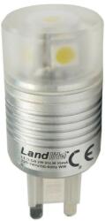 Landlite LED, G9, 2W, 95lm, 3000K fényforrás (LED-G9-2W)