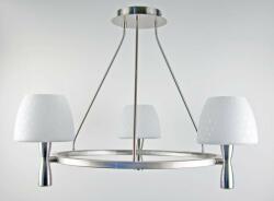 Landlite MW-5362/3C-S-C matt ezüst lámpa E14 foglalattal, max 60W