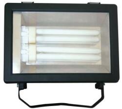 Landlite FL-226B, 2X26W G24q-3, fényvető / reflektor (kompakt fénycső mellékelve), fekete