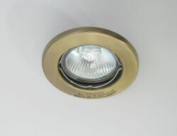 Landlite Halogén, GU5.3 (MR16), 3x20W, Ø80mm, fix, antik bronz, spot lámpa szett (KIT-57A-3)