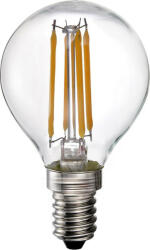 Landlite LED filament, E14, 4W, G45, 400lm, 2700K, kiskömb formájú fényforrás (LED-G45-4W/FLT)