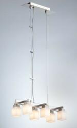 Landlite CL-013-6, modern függeszték 6xG9-40W 230V matt nikkel