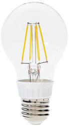 Landlite LED filament, E27, 4W, A60, 470lm, 2700K, körte formájú fényforrás (LED-A60-4W/FLT)