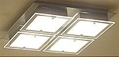 Landlite SHARONA MW-5424/4C-S modern mennyezeti lámpa 4xG9 40W 230V
