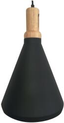 Landlite MAGSUS-A001, E27 Max 60W, függeszték lámpatest, fekete