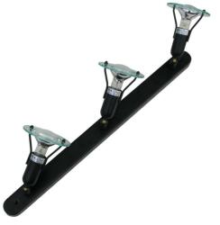 Landlite CLB-300 spotlámpa R50 3xE14 40W 230V fekete - bolt