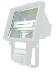Landlite SL-F118-24W, 1X24W 118mm/R7s, fényvető / reflektor (kompakt fénycső mellékelve), mozgásérzékelővel, fehér