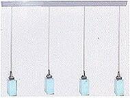 Landlite MW-5418/4PB-S modern függesztett lámpa 4xG9 60W 230V