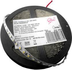 Landlite Rolux LED szalag, 9.6W/m, 780lm/m, 4200K, 120LED/m, 24V, IP20 (5m / tekercs)