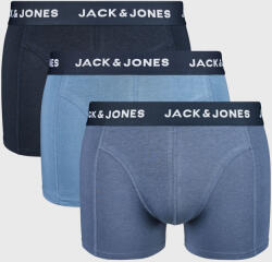Jack & Jones 3PACK Boxeri din bambus JACK AND JONES Alaska albastru M