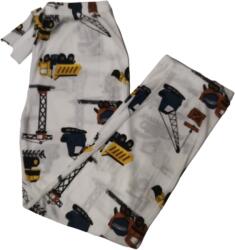 ENISA Pantalon pijama dama din bumbac, imprimeu excavatoare