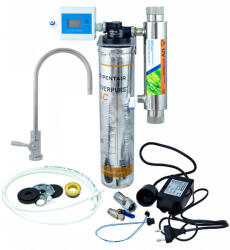 Everpure Sistem filtrare apa Everpure 4C USA cu sterilizator UV-C Philips 6W si contor apa (WTS0014C6WEV901-00)
