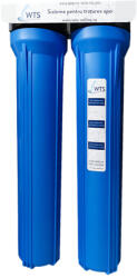 WTS Filtru apa WTS Duo pentru toata casa Big Blue Slim-2 (WTS001BIGBLUE2) Filtru de apa bucatarie si accesorii