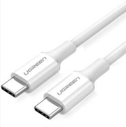 UGREEN Cablu de date Ugreen 60552, USB-C male - USB-C male, 2m, White (60552)