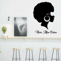  Sticker perete Afro Salon 1