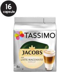 Jacobs 16 (8+8) Capsule Tassimo Jacobs Latte Macchiato Vanilla
