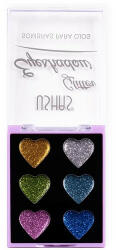 USHAS Paleta Machiaj Glitter, Ushas, 6 Culori, 02, 9 g