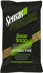 SENSAS Groundbait Sensas Feeder 3000, Super Attractive, 1kg (A0.S43711)