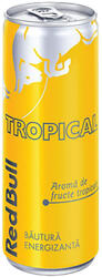 Red Bull Bautura Energizanta Aroma Fructe Tropicale, 12 x 250 ml, Red Bull (9002490234119)