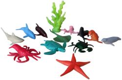 Set 12 figurine animale acvatice, SeaBed World, 4-5 cm
