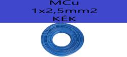 MCu 2, 5 mm kék H07V-U (MCu 2,5 mm kék)