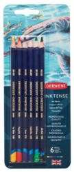 Derwent INKTENSE vízzel elmosható ceruza készlet bliszteres 6 szín