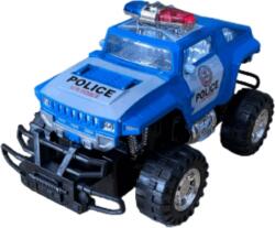  Jucarie Jeep de Politie cu Radiocomanda, OFF-ROAD, Cross-Country, 4x4, scara 1: 16, 4 Directii, albastru