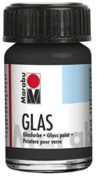 Marabu GLAS vizes üvegfesték 073 fekete 15ml