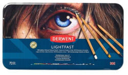 Derwent LIGHTFAST színes ceruza készlet fémdobozban 72 szín