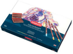 Derwent COLOURSOFT színes ceruza készlet fadobozban 72 szín