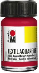Marabu TEXTIL AQUARELLE textilfesték 031 piros 15ml