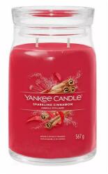 Yankee Candle Lumânare parfumată - Yankee Candle Sparkling Cinnamon Scented Candle 567 g